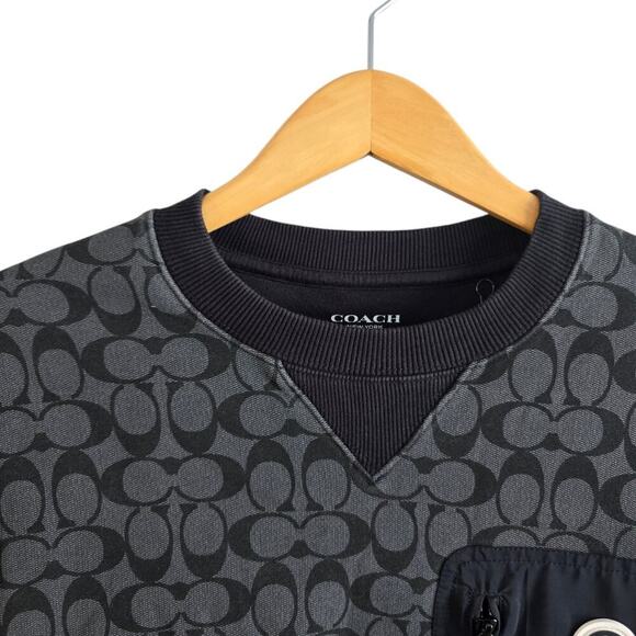 Coach Signature Crewneck Sweatshirt - Picture 5 of 11